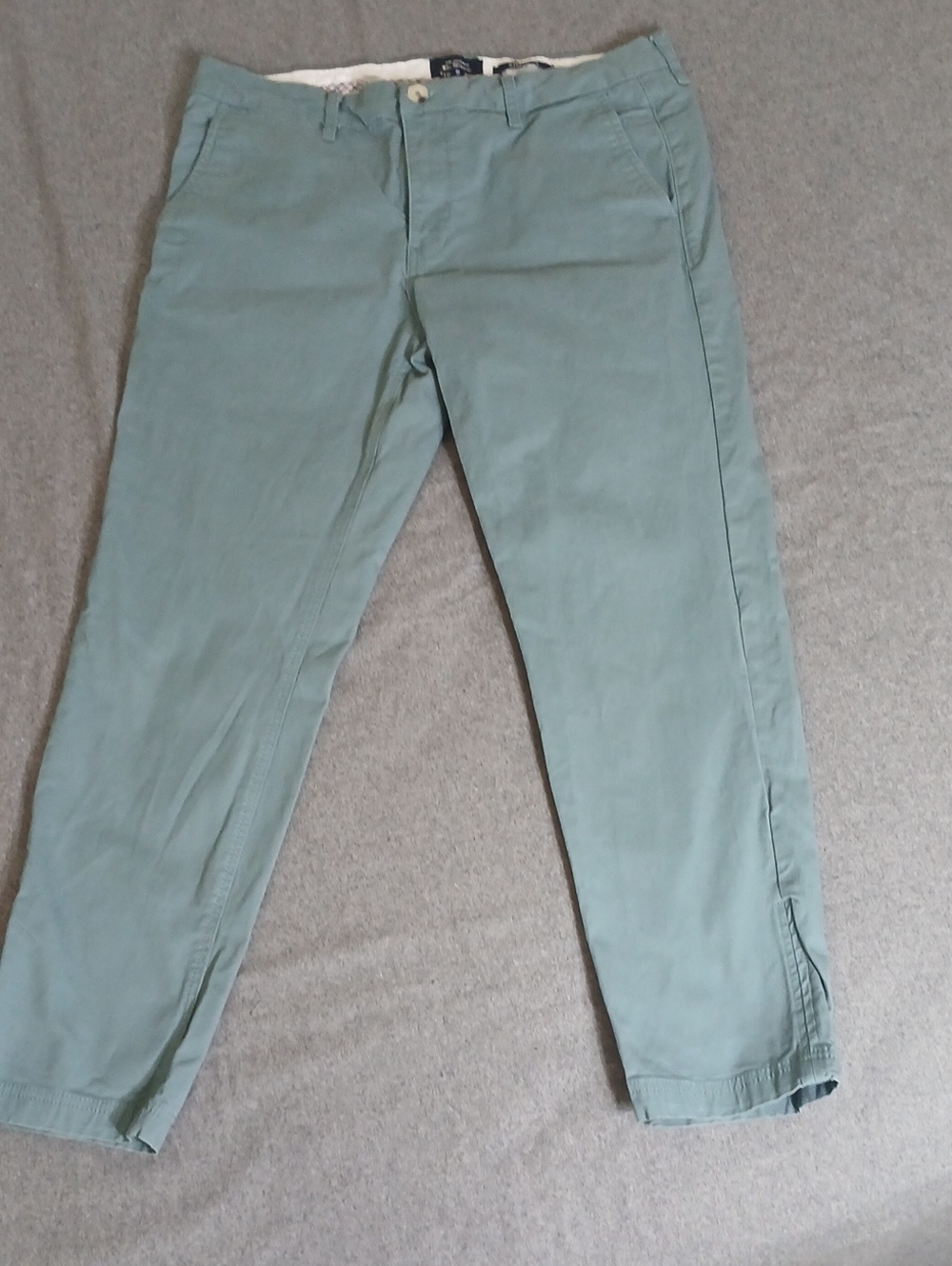Ben Sherman Light Sage Green Chinos w stretch 34x27